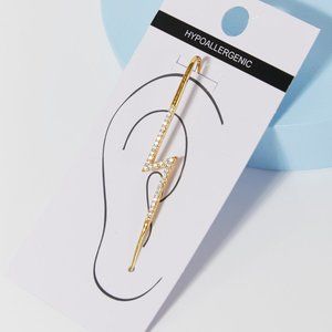 The Hottest Rhinestone Lightning Cuff Earring